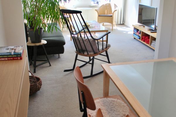  Friesen-Cottage Friedrichstadt - Wohnbereich