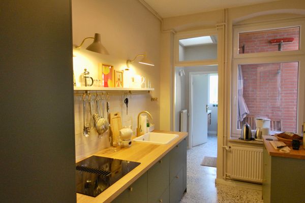  Friesen-Cottage Friedrichstadt - Küche