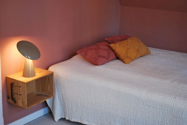  Friesen-Cottage Friedrichstadt - Schlafbereich