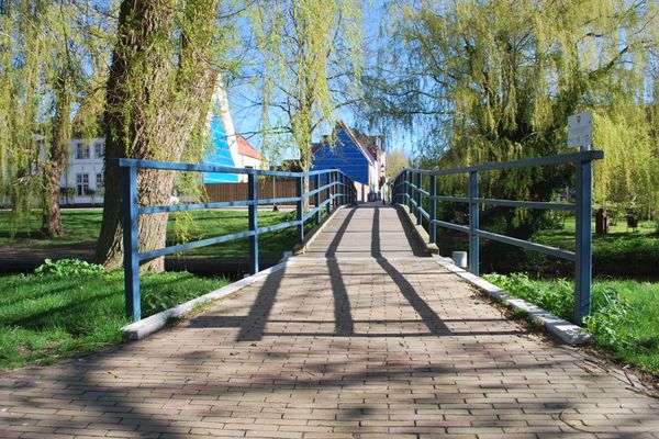  Friesen-Cottage Friedrichstadt - Landschaft