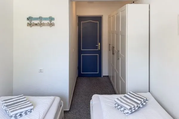 Schlafzimmer  Ferienwohnung *Meeresleuchten*