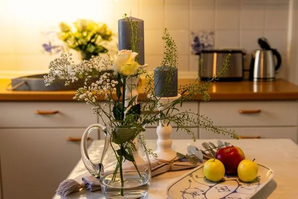 Küche / Küchenzeile  Ferienwohnung LOTTTALEBEN 1