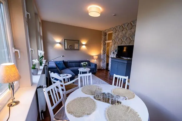 Wohnzimmer  Ferienwohnung LOTTTALEBEN 1