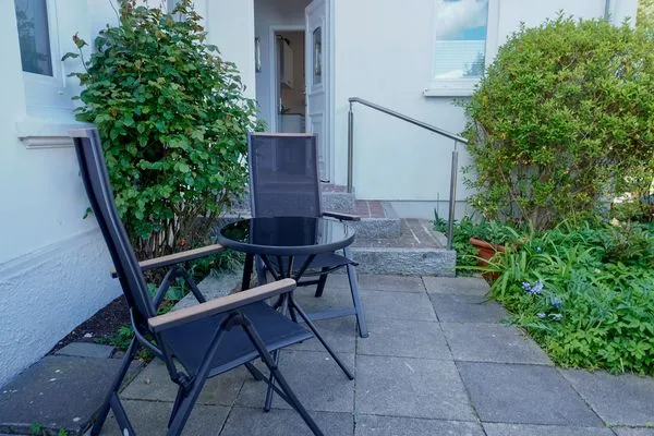 Terrasse  Ferienwohnung LOTTTALEBEN 2