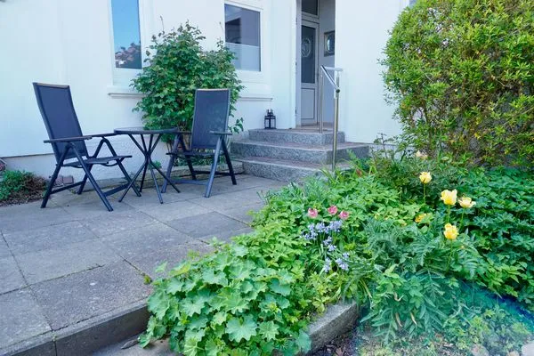 Terrasse  Ferienwohnung LOTTTALEBEN 2