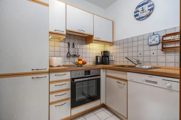 separate Küche Ferienpark Freesenbruch Wohnung 1.2 - Am Schwalbenweg