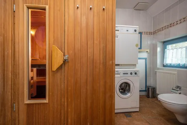 Sauna und Waschmaschine Ferienpark Freesenbruch Doppelhaushälfte 12 - Sommerlust