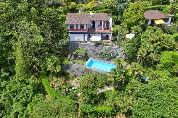 Bird's eye view  Villa Chiara