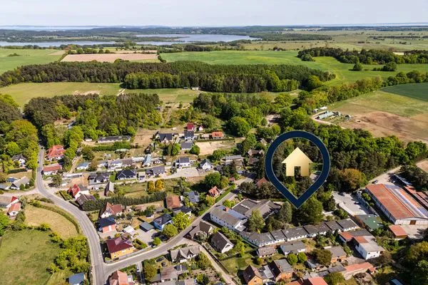 Vogelperspektive Green Village Mühleneck