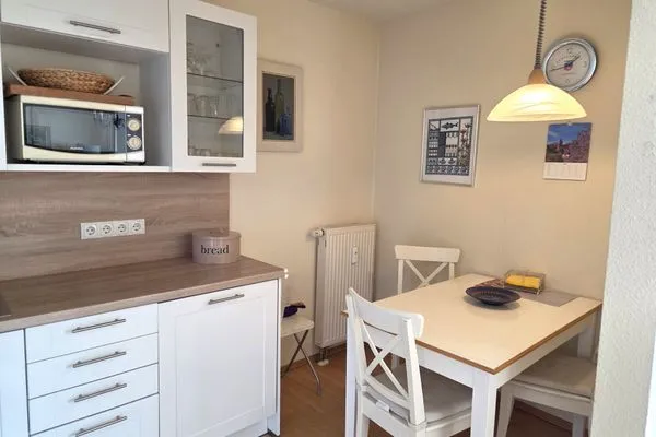 Küche / Küchenzeile  Villa Seeblick App. 307 - mit herrlichem Meerblick
