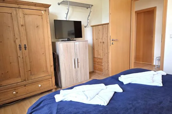 Schlafzimmer  Villa Seeblick App. 307 - mit herrlichem Meerblick