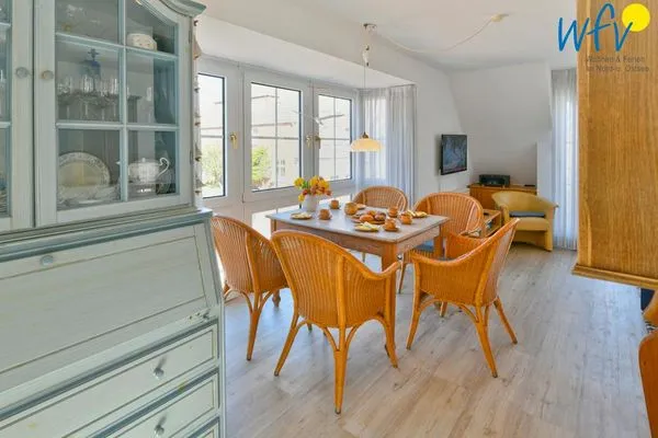 Essbereich Haus Tide Ferienwohnung Bremer