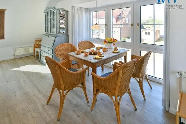 Wohnzimmer Haus Tide Ferienwohnung Bremer