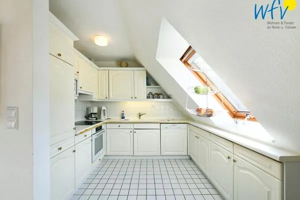 Küche / Küchenzeile Haus Tide Ferienwohnung Bremer