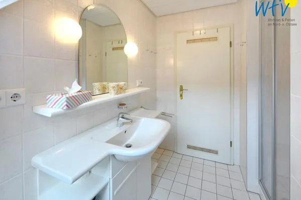 Badezimmer Haus Tide Ferienwohnung Bremer