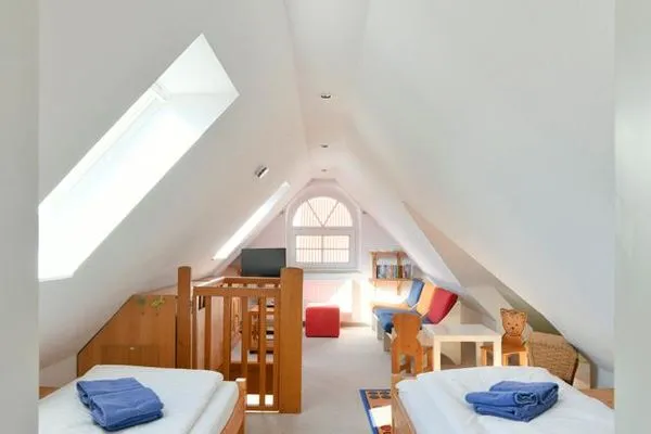 Schlafzimmer Haus Tide Ferienwohnung Bremer