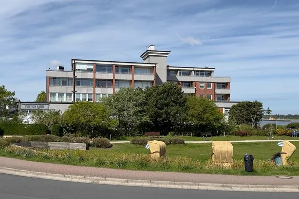 Hauptansicht Haus Nordenlicht Ferienwohnung „Mein Meerblick"