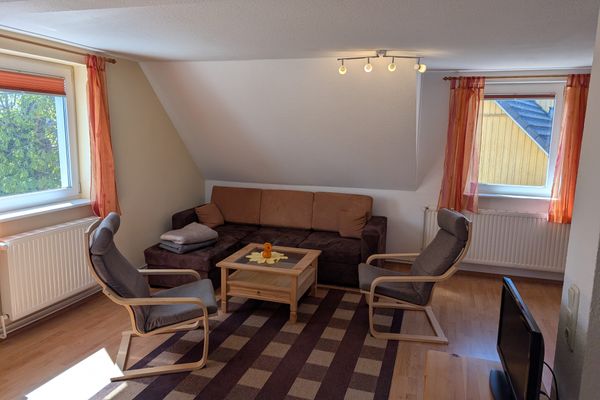  An der alten Kastanie - Whg B Wieck - Wohnzimmer