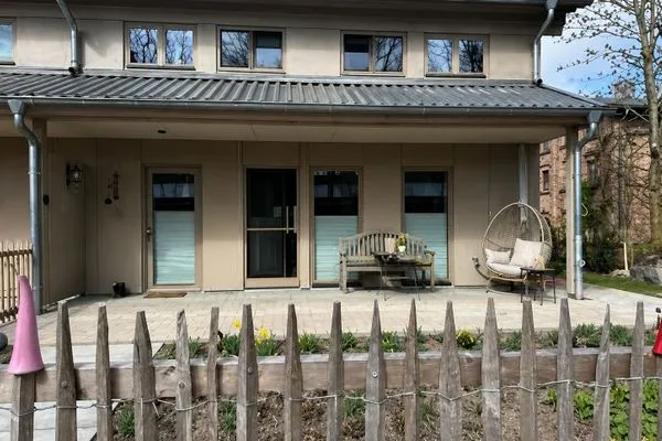 Hauptansicht  Kuhstall auf dem Gutshof Jarnitz