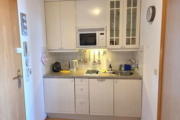 Küche / Küchenzeile  Villa Seeblick App. 308 - mit herrlichem Meerblick
