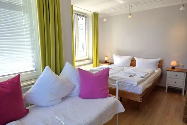 Schlafzimmer  Villa Seeblick App. 308 - mit herrlichem Meerblick