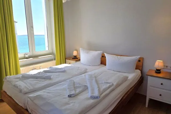 Bett  Villa Seeblick App. 308 - mit herrlichem Meerblick