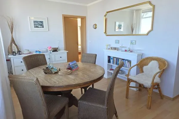 Wohnzimmer  Villa Seeblick App. 308 - mit herrlichem Meerblick