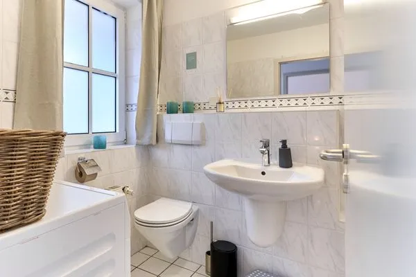 Badezimmer  (OST35b) Ferienwohnung Rehm