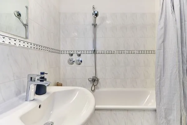 Badezimmer  (OST35b) Ferienwohnung Rehm