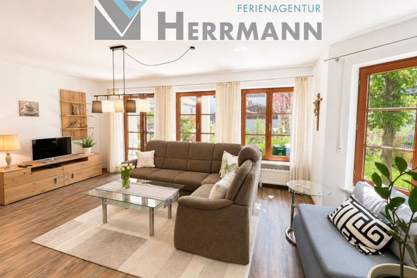  Ferienwohnung Hortensie Ferienwohnungen in Pfronten - Wohnzimmer
