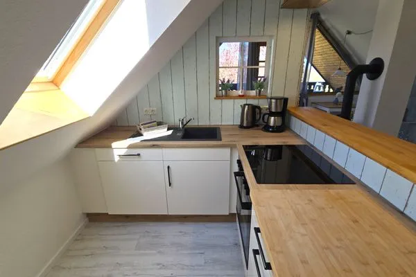 Küche / Küchenzeile  Ferienwohnung "Ackerblick" in Schwartbuck