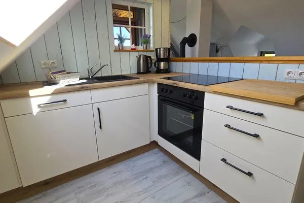 Küche / Küchenzeile  Ferienwohnung "Ackerblick" in Schwartbuck