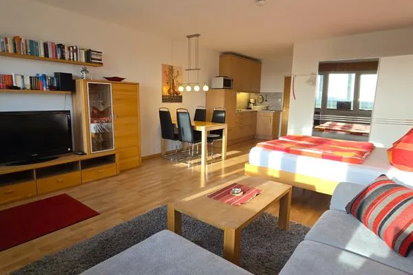 Wohnzimmer  Ferienwohnung "Sonne, Strand und Meer 1702" an der Ostsee