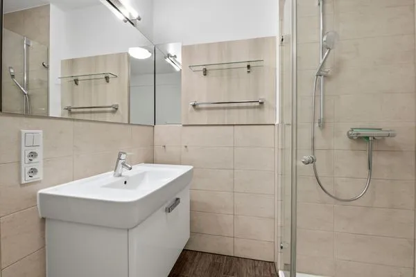 Badezimmer  Residenz am Balmer See, Whg. 39