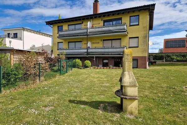 Hauptansicht  FeWo Ostseeglück im Jasmund-Paradies mit Terrasse und haustierfreundlich