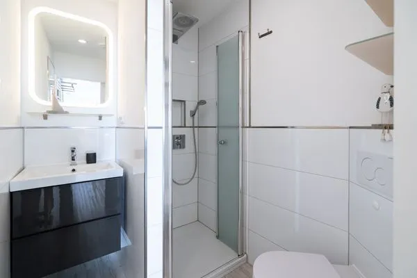 Badezimmer Panoramic Meeresrauschen Sierksdorf