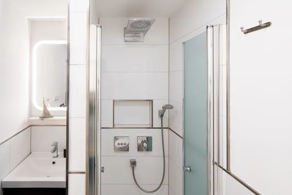 Badezimmer Panoramic Meeresrauschen Sierksdorf