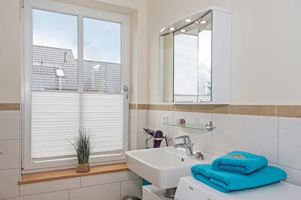 Badezimmer  Ferienhaus Angela 1
