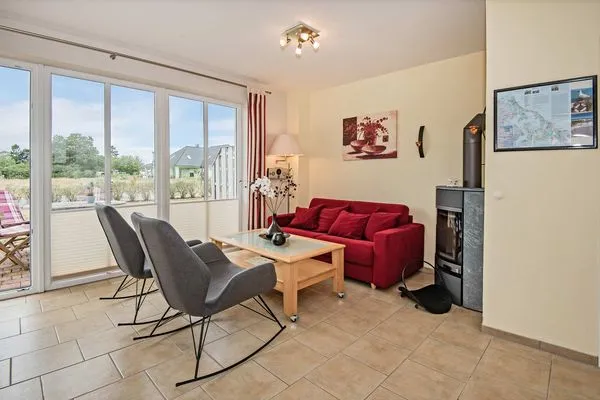 Wohnzimmer  Ferienhaus Angela 1