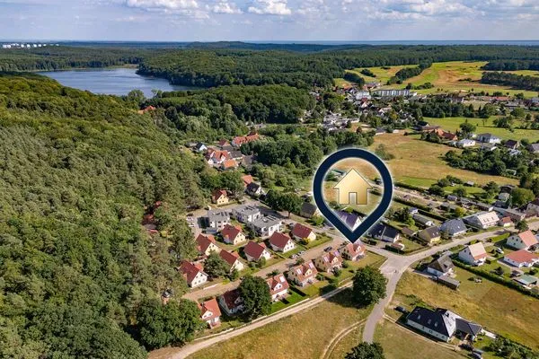 Vogelperspektive  Ferienhaus Angela 1