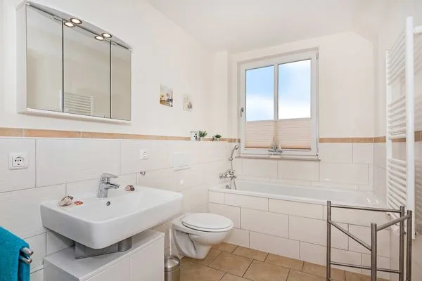 Badezimmer  Ferienhaus Angela 2