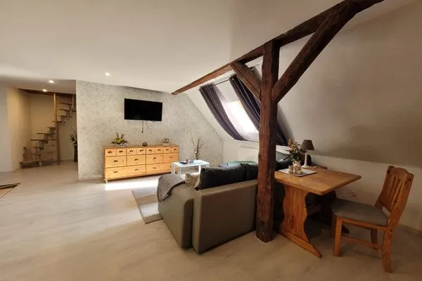   geraümige Wohnung im Grünen