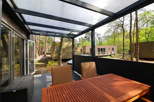 Terrasse  Ferienbungalow "Ostseehaus Sophie" - direkt hinter der Düne