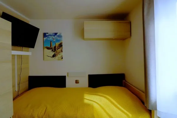 Schlafzimmer  Ferienbungalow "Ostseehaus Sophie" - direkt hinter der Düne