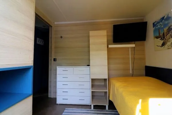 Schlafzimmer  Ferienbungalow "Ostseehaus Sophie" - direkt hinter der Düne