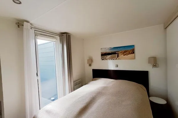 Schlafzimmer  Ferienbungalow "Ostseehaus Sophie" - direkt hinter der Düne