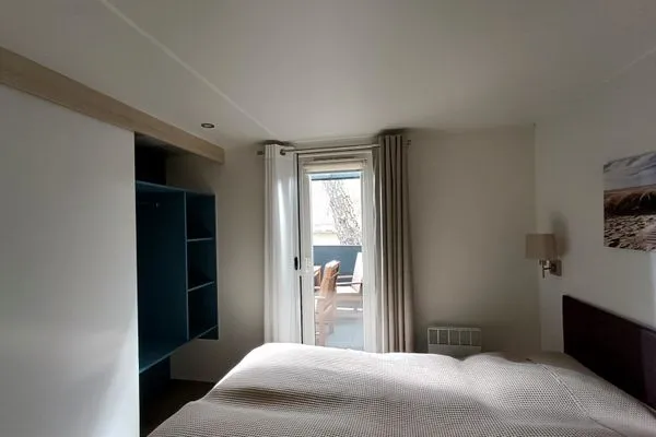 Schlafzimmer  Ferienbungalow "Ostseehaus Sophie" - direkt hinter der Düne