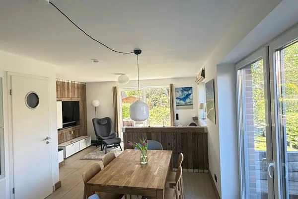 Wohnzimmer  Ferienhaus Meerleben