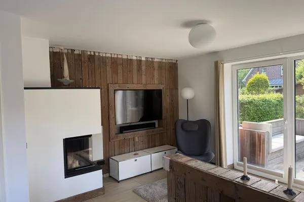 Wohnzimmer  Ferienhaus Meerleben
