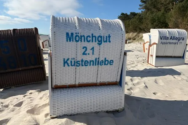 Strandkorb am Strand  FeWo Küstenliebe in PRORA - 2.21